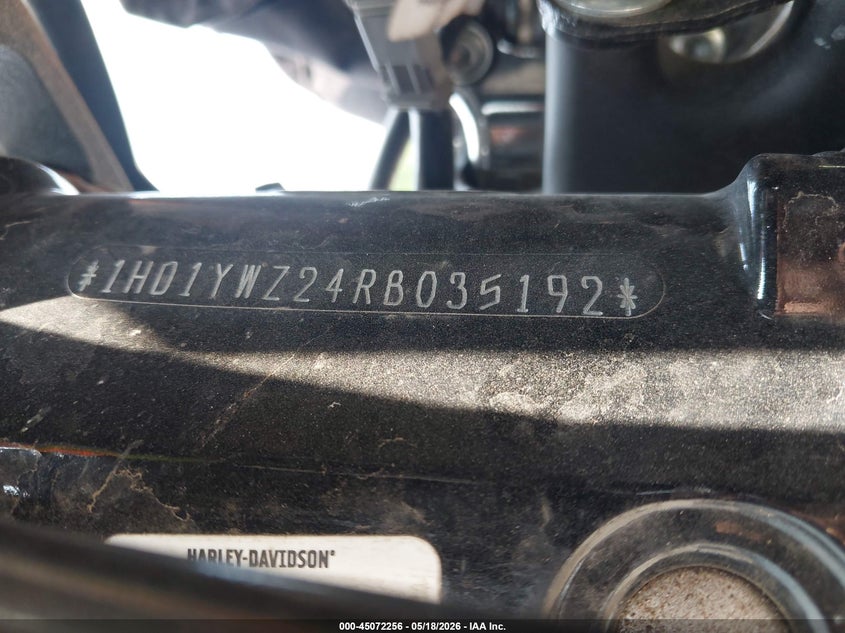 2024 Harley-Davidson Fxlrs VIN: 1HD1YWZ24RB035192 Lot: 45072256