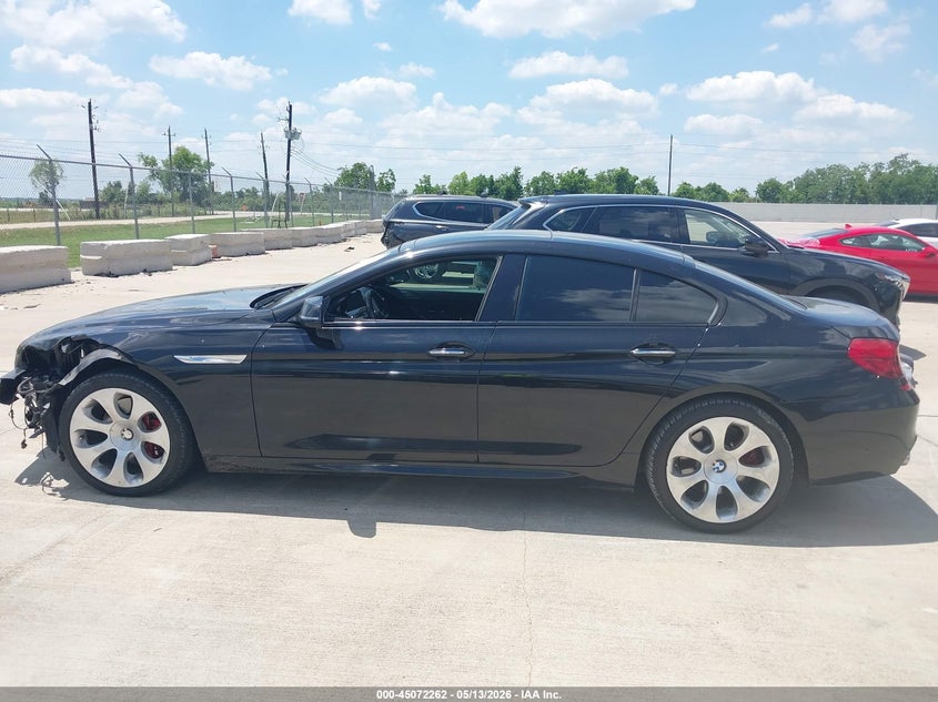 2016 BMW 650I Gran Coupe VIN: WBA6D4C5XGD976932 Lot: 45072262