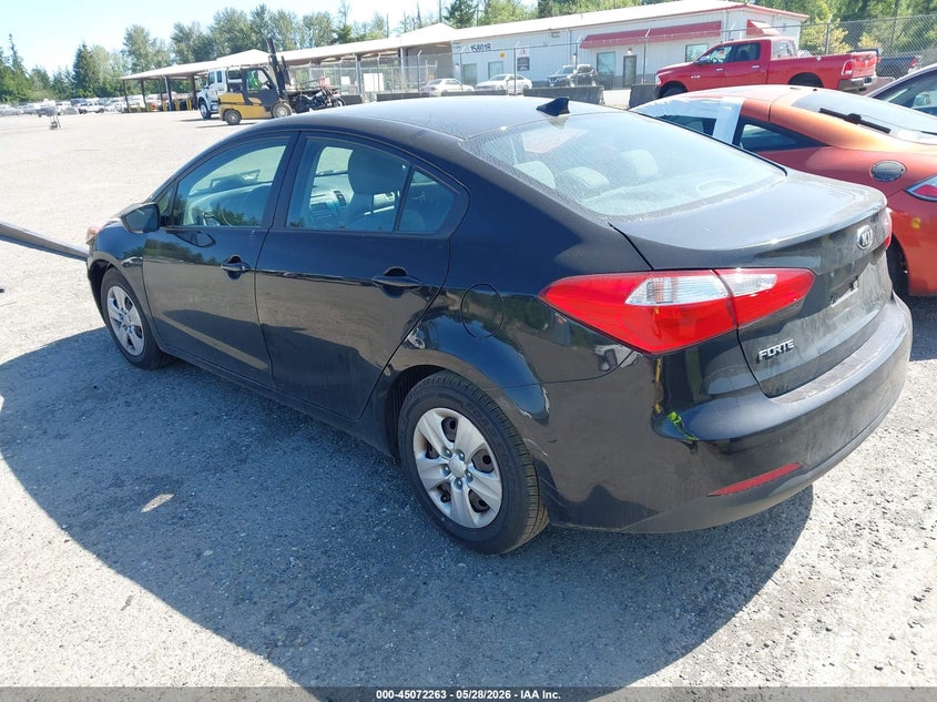 Vin: knafk4a67g5554449, lot: 45569817, kia forte lx 20163