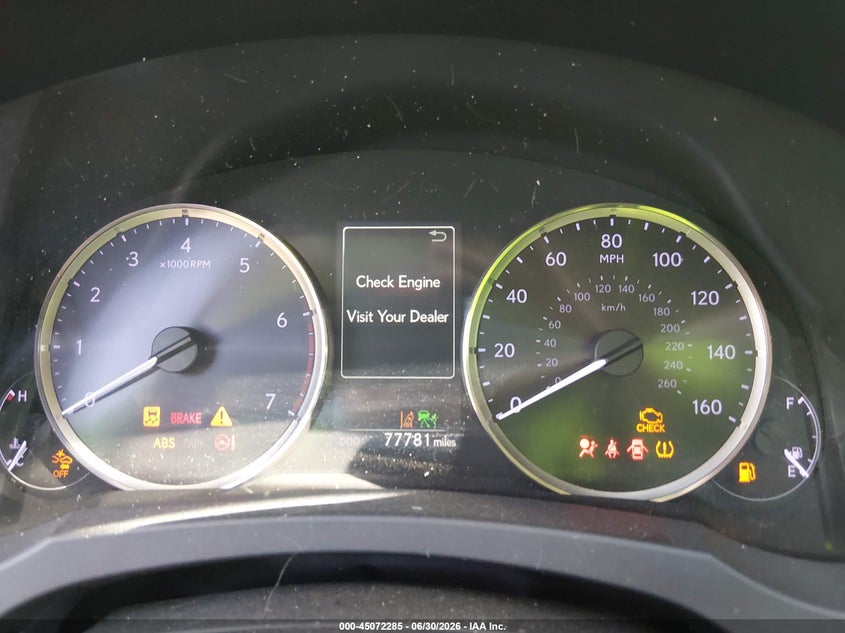 2018 LEXUS IS 300 auction photo 7
