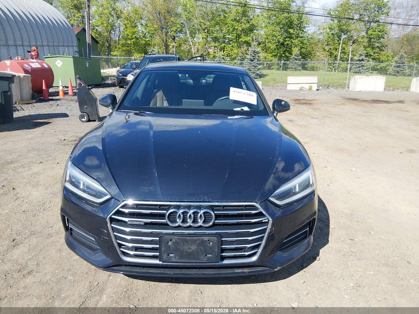 2018 Audi A5 2.0T Premium VIN: WAUBNCF5XJA072329 Lot: 45072308