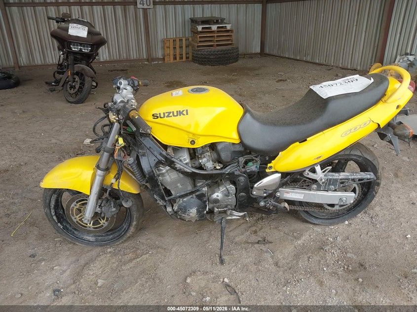 2002 Suzuki Gsx600 F VIN: JS1GN79A222102583 Lot: 45072309