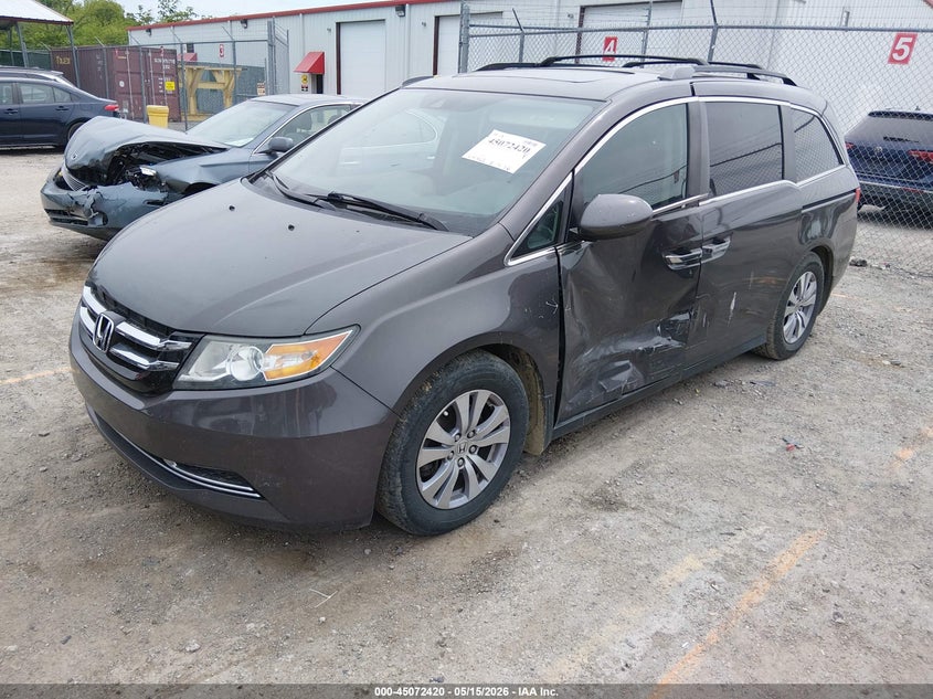 2014 Honda Odyssey Ex-L 5FNRL5H67EB024860 photo 1