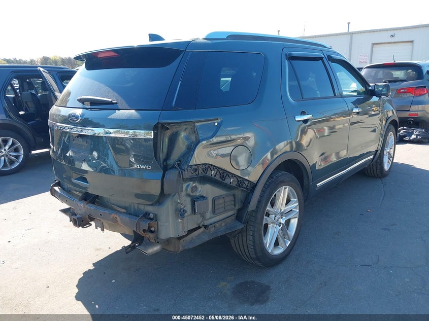 Vin: 1fm5k8f8xgga81369, lot: 45570006, ford explorer limited 20164