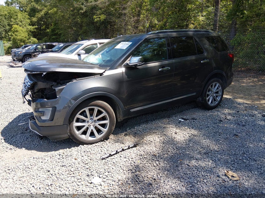 Vin: 1fm5k7f81hgc92908, lot: 45570062, ford explorer limited 20172