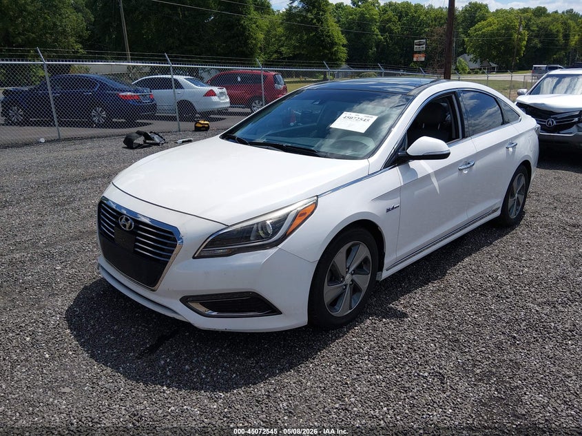 2016 Hyundai Sonata Hybrid Limited KMHE34L11GA025529 photo 1
