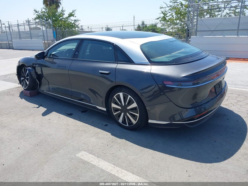 Vin: 50ea1gba5na002162, lot: 45570181, lucid air grand touring 20223