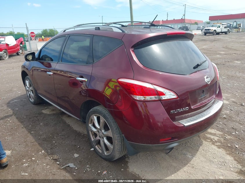 Vin: jn8az1mu9cw116218, lot: 45570199, nissan murano le 20123