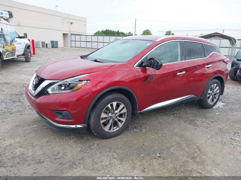 2018 Nissan Murano Sl 5N1AZ2MG9JN149245 photo 1