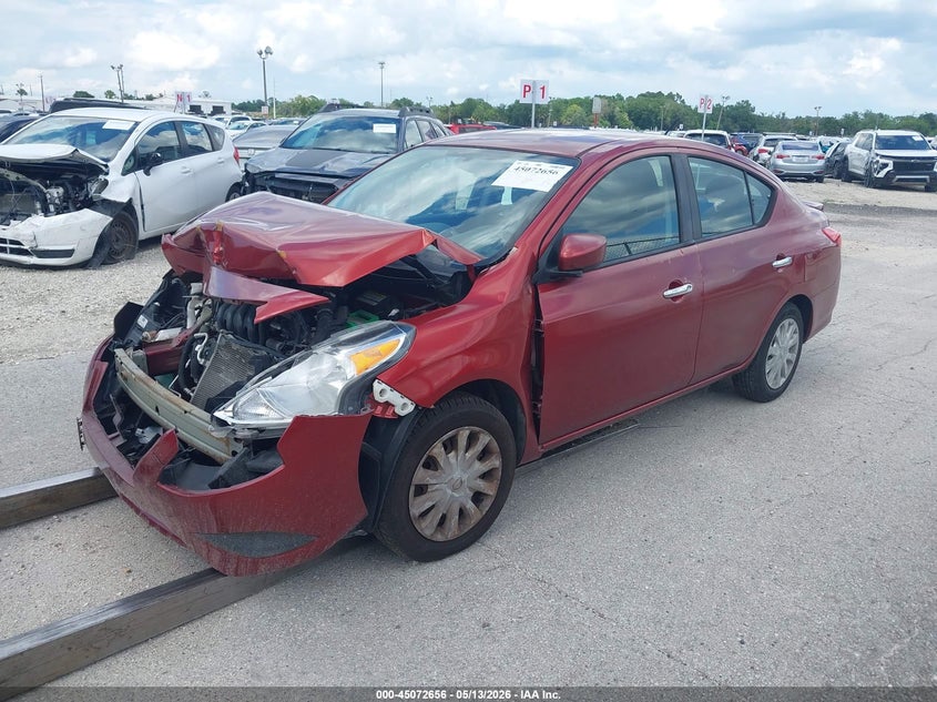Vin: 3n1cn7ap3jl818218, lot: 45570210, nissan versa 1.6 sv 20182