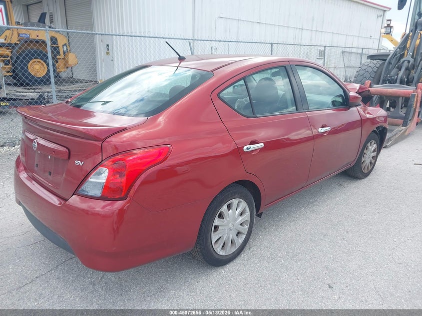 Vin: 3n1cn7ap3jl818218, lot: 45570210, nissan versa 1.6 sv 20184