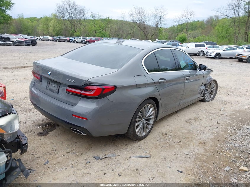 Vin: wba73bj0xmwx03959, lot: 45570252, bmw 540i xdrive 20214