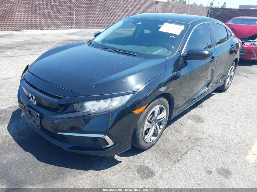 2019 Honda Civic Lx 2HGFC2F69KH560642 photo 1