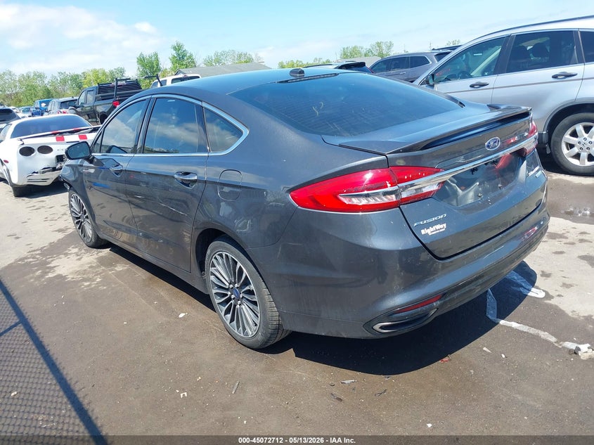 2017 FORD FUSION SEDAN 2.0L I-4 DI, DOHC, VVT, TURBO, 231HP