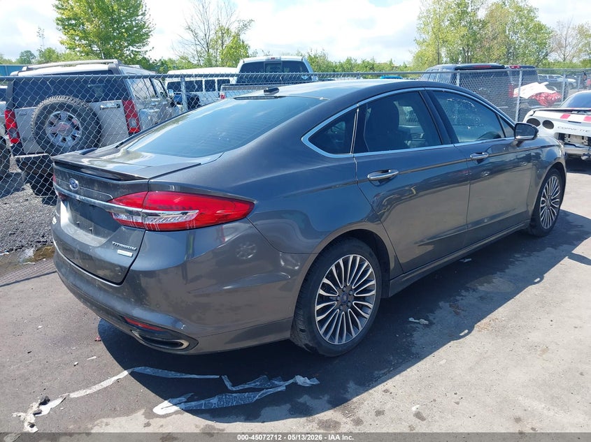 2017 FORD FUSION SEDAN 2.0L I-4 DI, DOHC, VVT, TURBO, 231HP