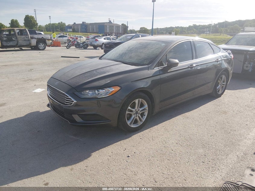 2018 Ford Fusion Se 3FA6P0H73JR180170 photo 1