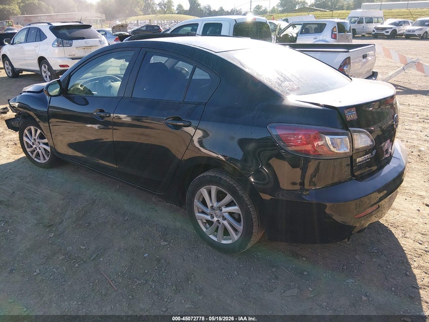 Vin: jm1bl1v73c1573114, lot: 45570332, mazda mazda3 i touring 20123