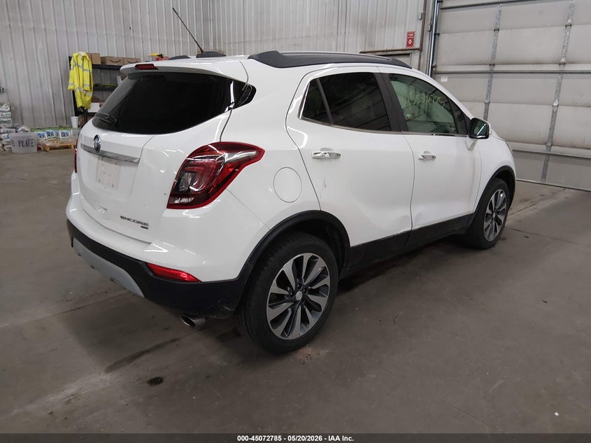 Vin: kl4cjgsm6kb792742, lot: 45570339, buick encore awd essence 20194
