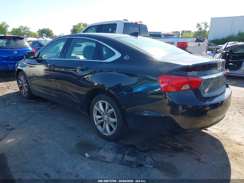 Vin: 2g1105sa4g9180700, lot: 45570349, chevrolet impala 1lt 20163