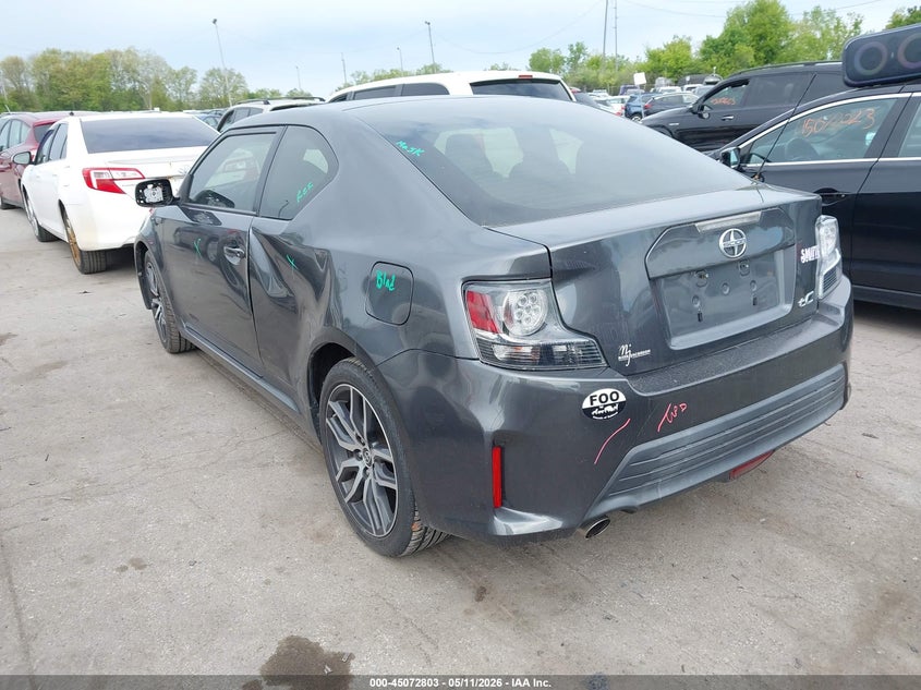 Vin: jtkjf5c71f3095273, lot: 45570357, scion tc 20153