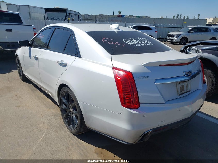 Vin: 1g6as5ssxh0168978, lot: 45570482, cadillac cts premium luxury 20173