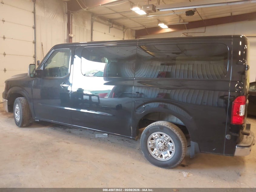 Vin: 5bzaf0aa0jn850757, lot: 45570485, nissan nv passenger nv3500 hd sl v8 20183