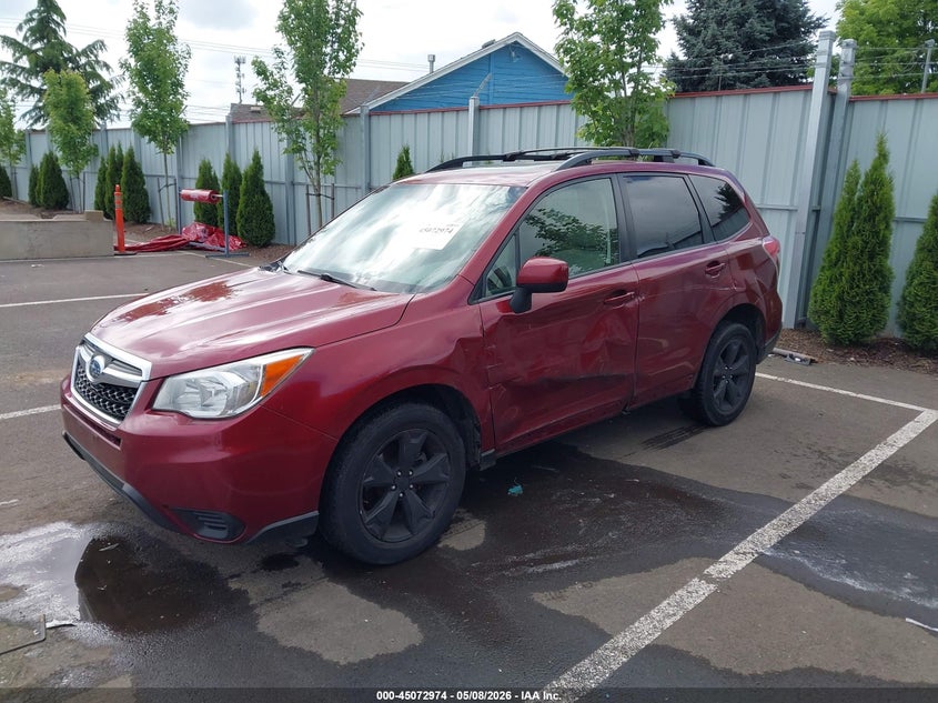 Vin: jf2sjaec6eh452138, lot: 45570529, subaru forester 2.5i premium 20142