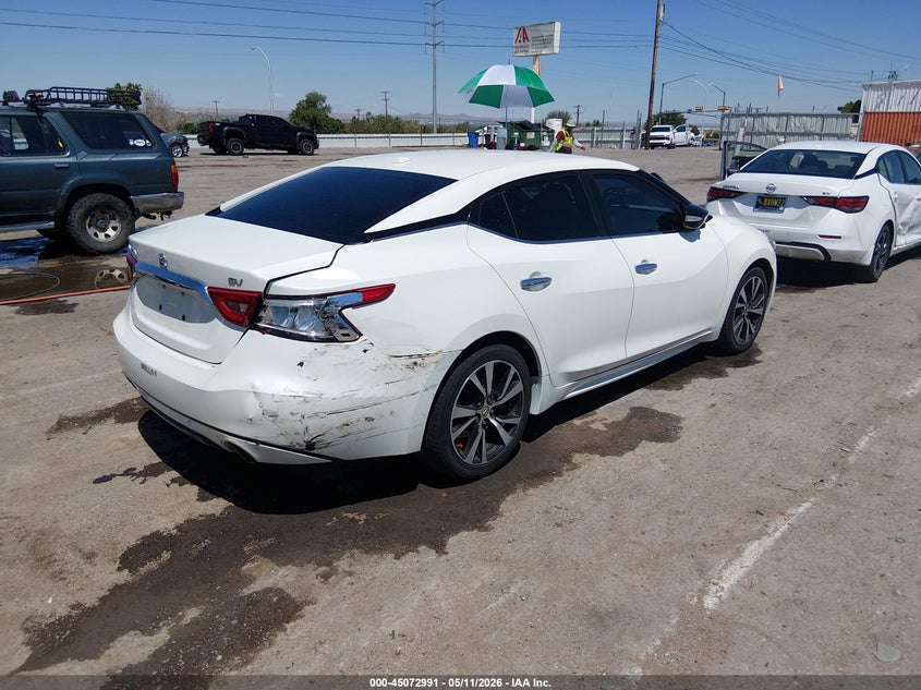 Vin: 1n4aa6ap3jc375399, lot: 45570545, nissan maxima 3.5 sv 20184