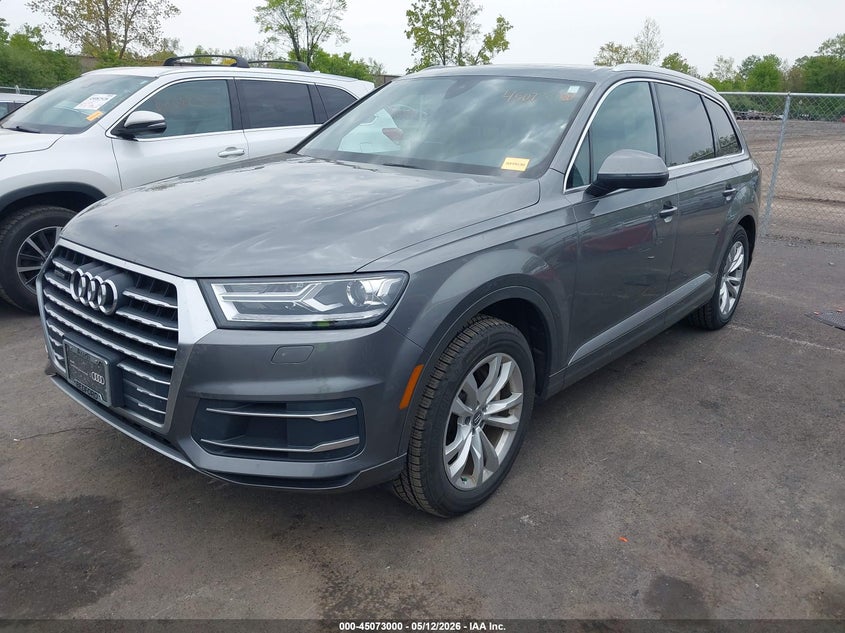 Vin: wa1ahaf72hd037301, lot: 45570554, audi q7 2.0t premium 20172