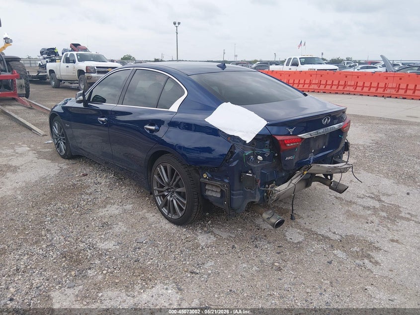 Vin: jn1fv7ar6km800141, lot: 45570556, infiniti q50 3.0t red sport 400 20193