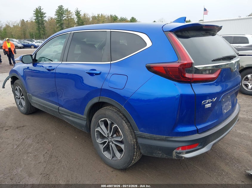 VIN 7FARW2H80ME001592 2021 HONDA CR-V AWD EX-L