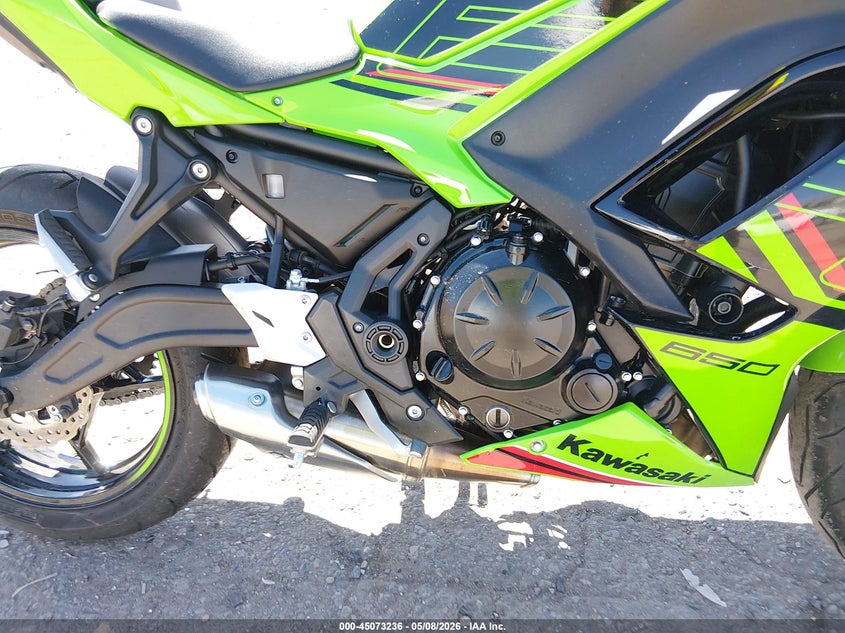 2023 Kawasaki Ex650 P VIN: ML5EXEP18PDAA0143 Lot: 45073236
