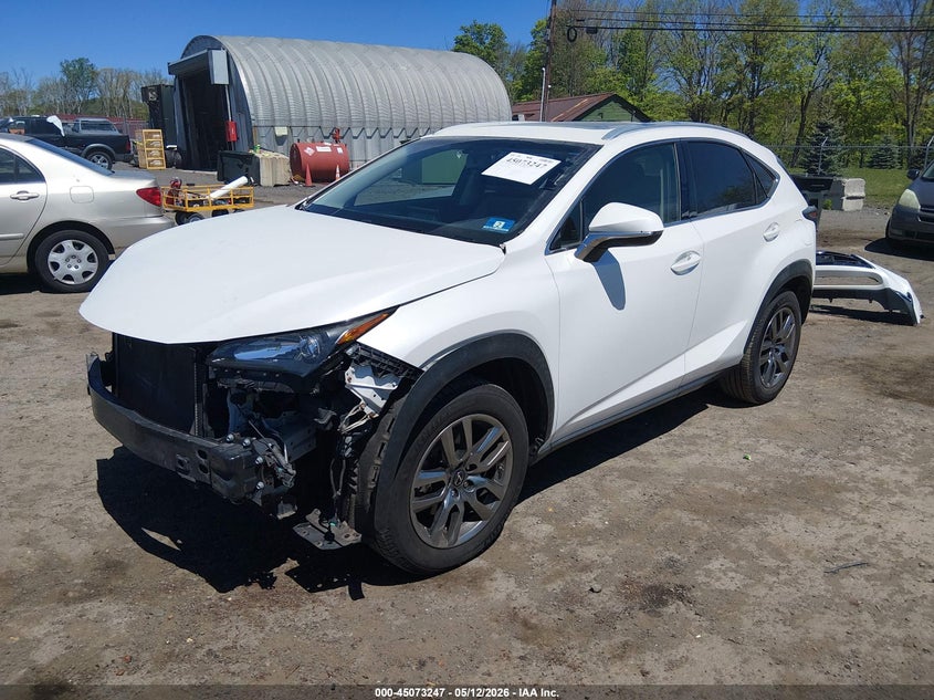 Vin: jtjbarbz9g2063406, lot: 45570801, lexus nx 200t 20162