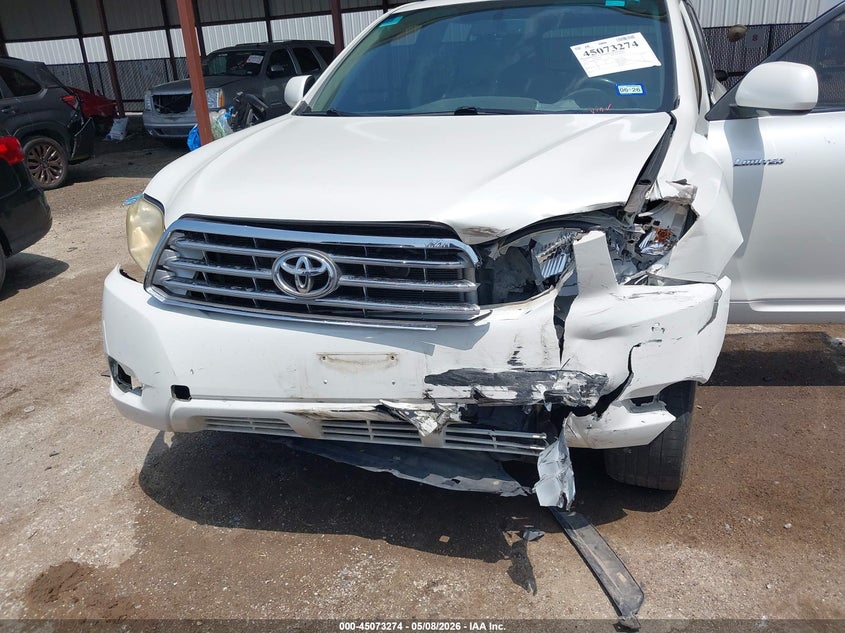 2009 TOYOTA HIGHLANDER SPORT UTILITY VEHICLE 3.5L V-6 DOHC, VVT, 270HP