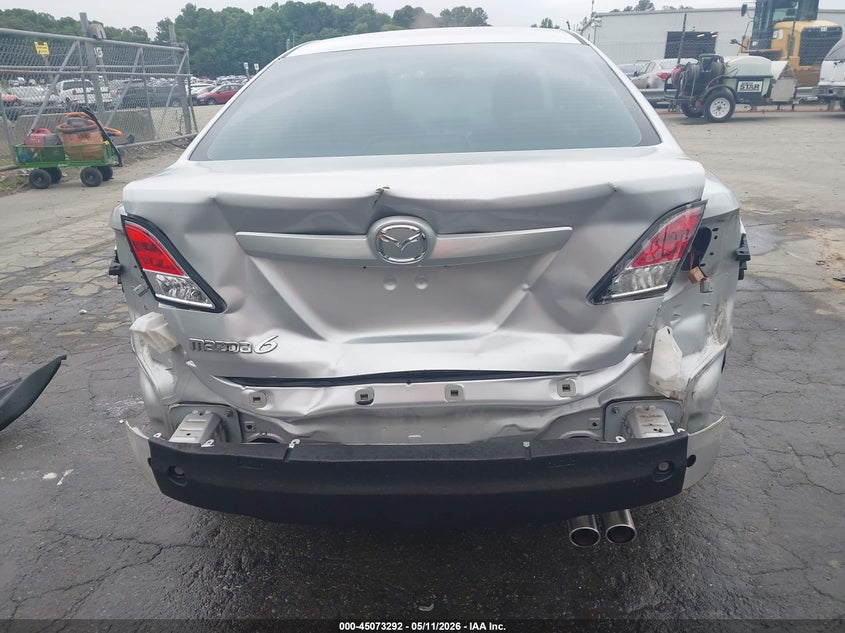 2012 Mazda 6 2.5 I Touring silver Lot 111045073292 Vin 1YVHZ8DH5C5M22144