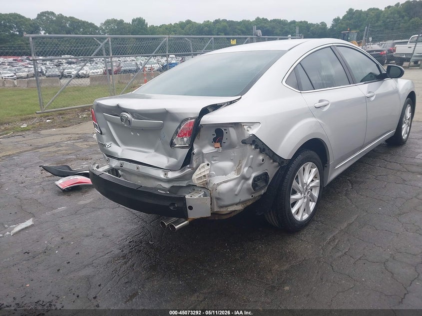 2012 Mazda 6 2.5 I Touring silver Lot 111045073292 Vin 1YVHZ8DH5C5M22144