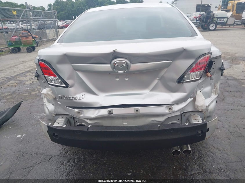 2012 Mazda 6 2.5 I Touring silver Lot 111045073292 Vin 1YVHZ8DH5C5M22144