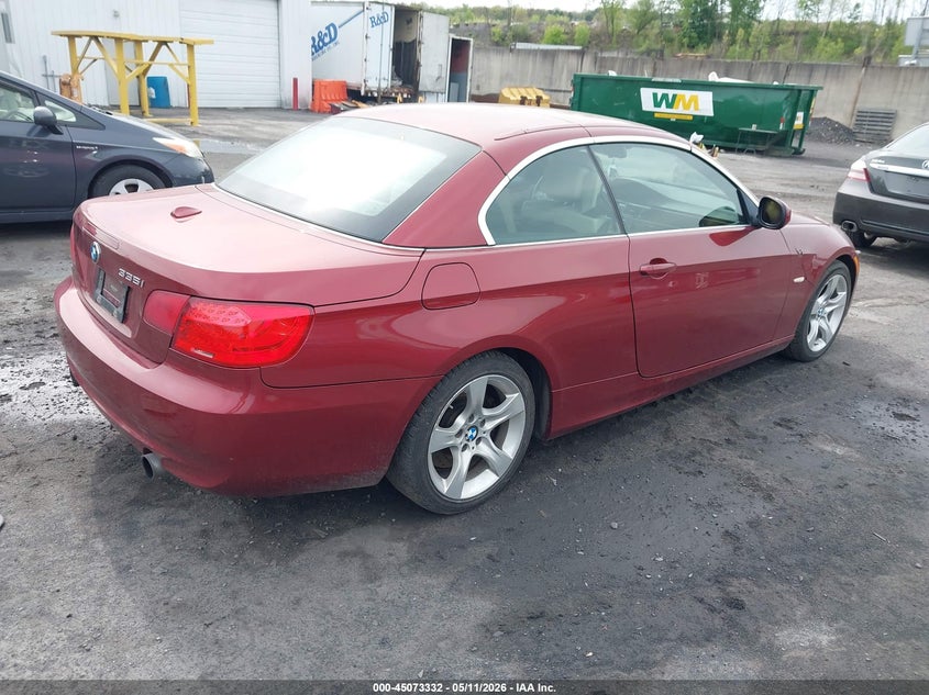 Vin: wbadx7c55be743088, lot: 45570886, bmw 335i 20114