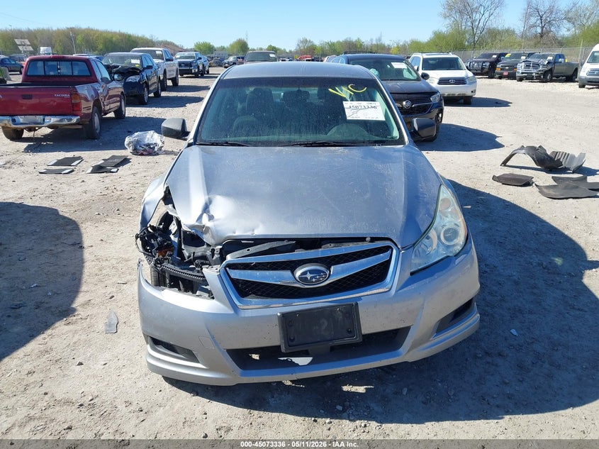 2011 Subaru LEGACY 2.5 2.5I Premium silver Lot 111045073336 Vin 4S3BMCB66B3236489