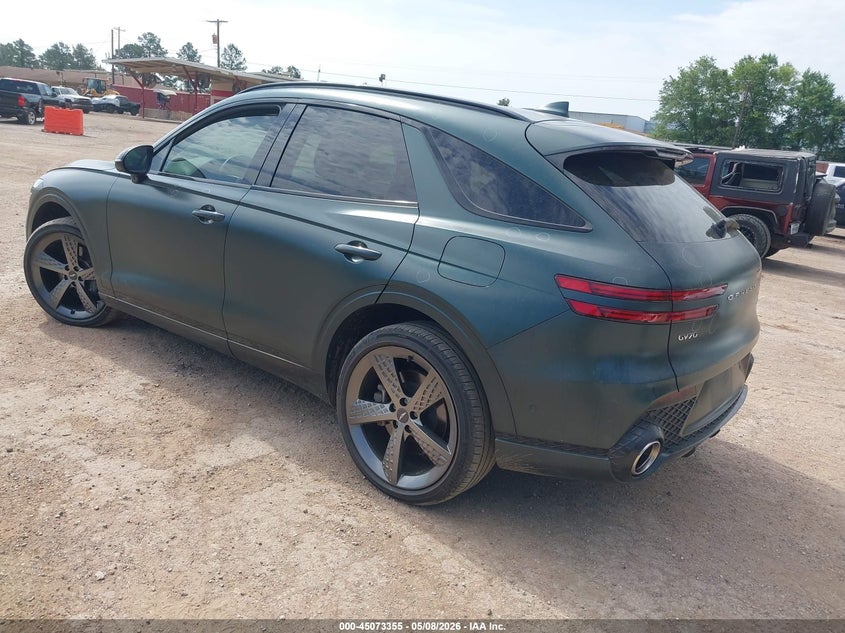 Vin: kmumcdtc8nu039681, lot: 45570909, genesis gv70 3.5t awd sport 20223