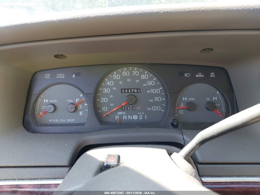 2001 Mercury Grand Marquis Gs VIN: 2MEFM74W81X646197 Lot: 45073367