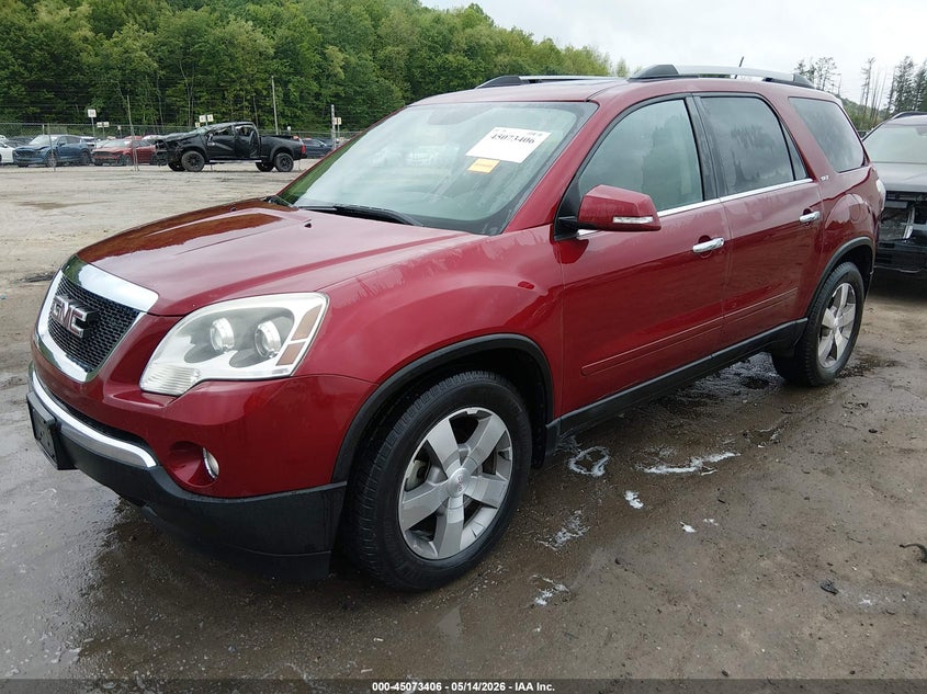Vin: 1gkkvred9bj107267, lot: 45570960, gmc acadia slt-1 20112
