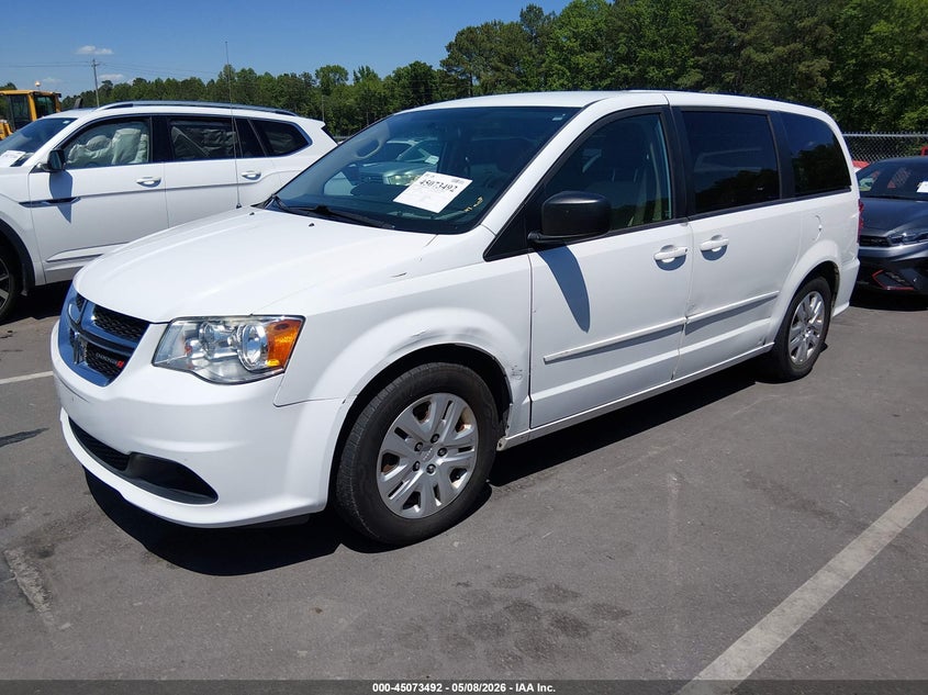 Vin: 2c4rdgbg8gr114410, lot: 45571046, dodge grand caravan se 20162