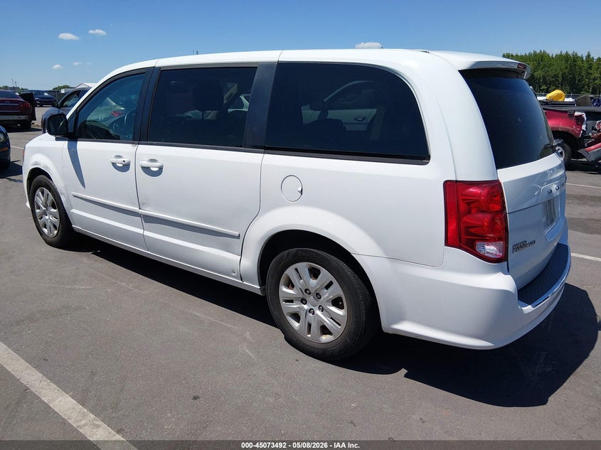 Vin: 2c4rdgbg8gr114410, lot: 45571046, dodge grand caravan se 20163
