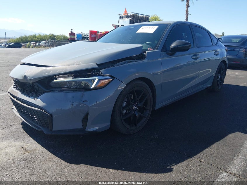 2025 HONDA CIVIC SEDAN auction photo 2