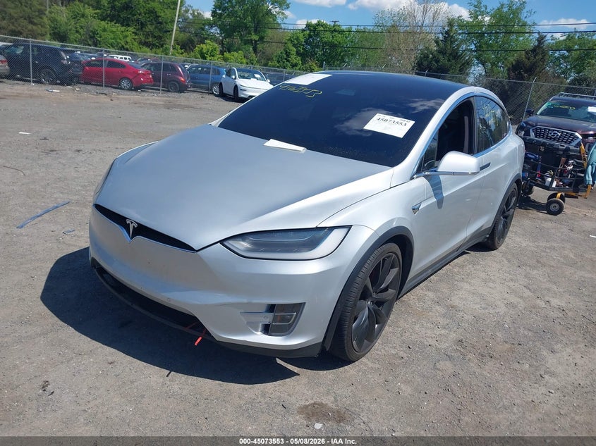 Vin: 5yjxcbe47jf086181, lot: 45571107, tesla model x 100d/75d/p100d 20182