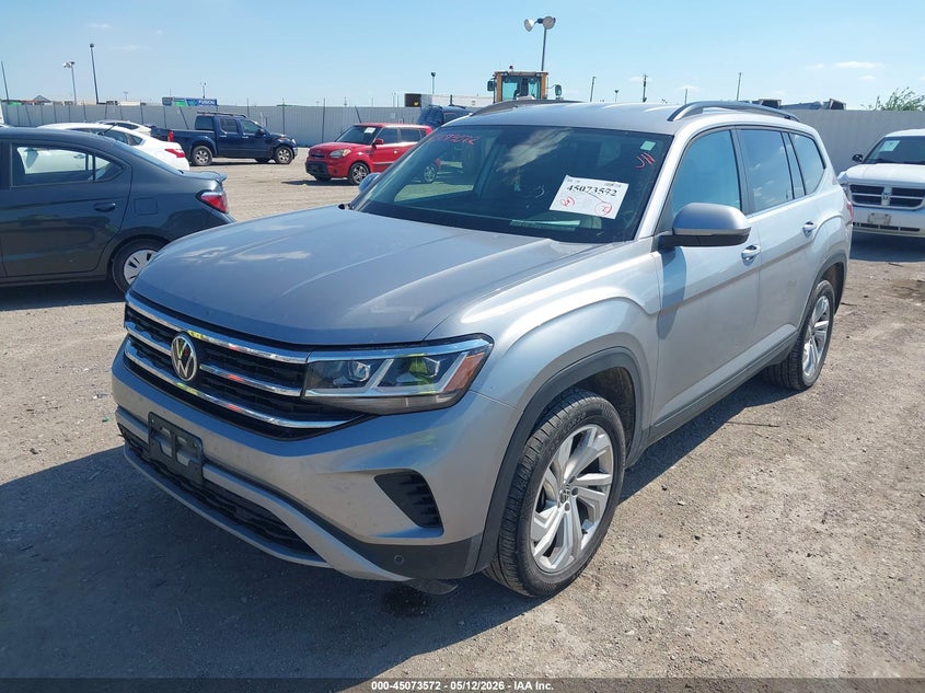 2021 VOLKSWAGEN ATLAS auction photo 2