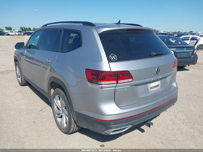 2021 VOLKSWAGEN ATLAS auction photo 3