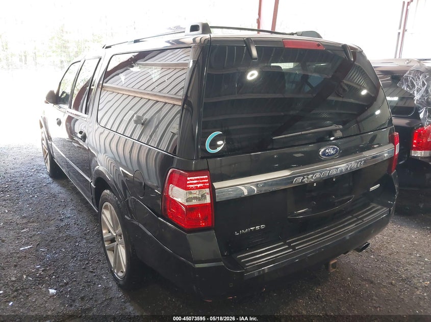 Vin: 1fmjk2at6fef37188, lot: 45571149, ford expedition el limited 20153