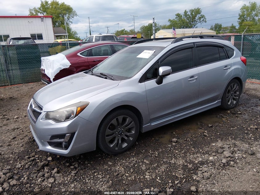 Vin: jf1gpau61fh277481, lot: 45571182, subaru impreza 2.0i sport premium 20152